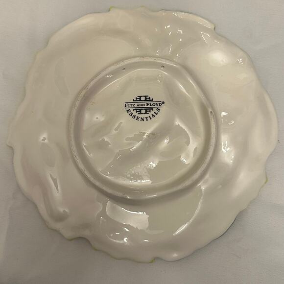 Vintage Fitz and Floyd Essentials Christmas Cat Plate - Picture 2 of 3